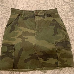 Camo Utility Skirt